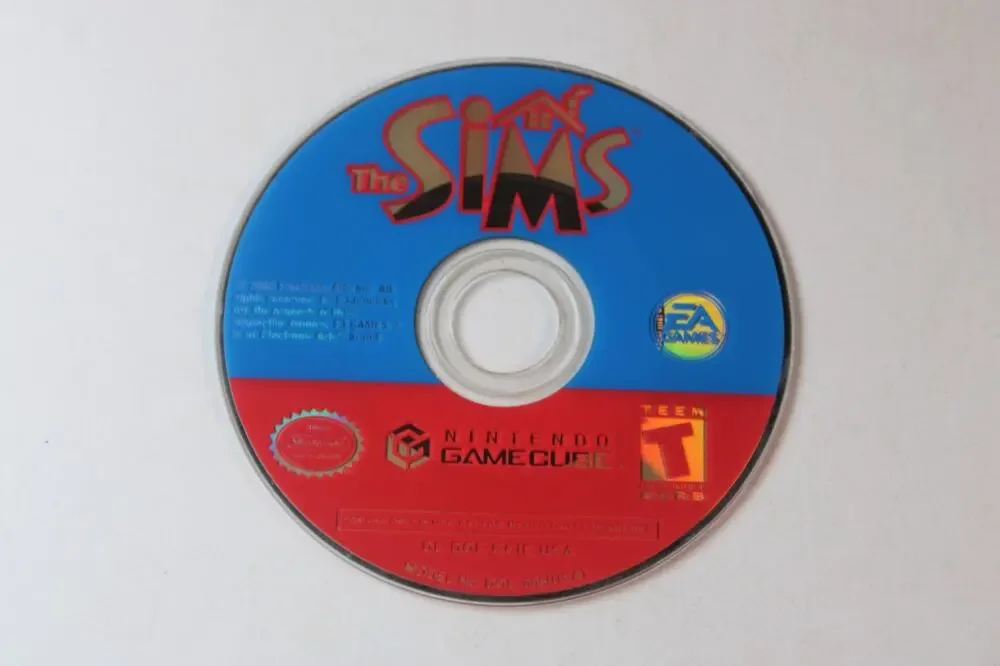 The Sims (Nintendo GameCube, 2003) Game Disc Only, Tested/Works, Authentic